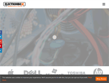 Tablet Screenshot of electronbox.net